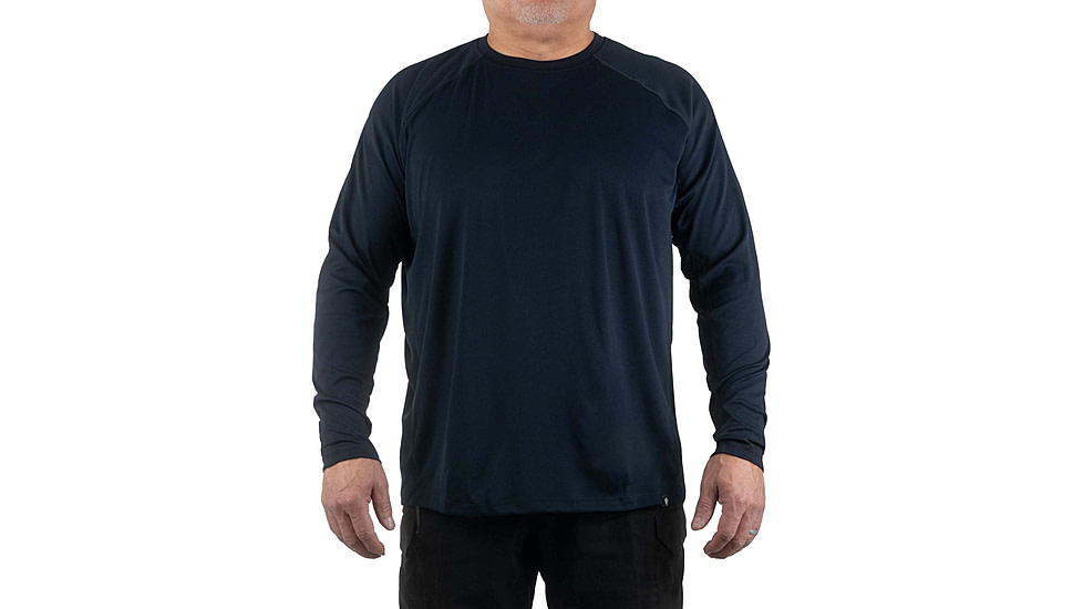 First Tactical Performance Long Sleeve T-Shirt - Mens, Midnight Navy, Medium, 111504-729-M-R