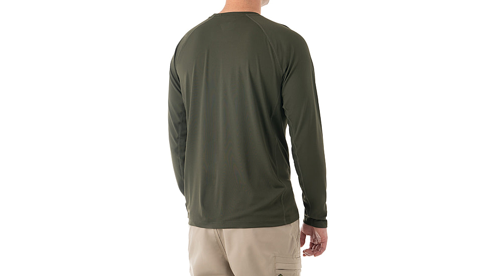 First Tactical Performance Long Sleeve T-Shirt - Men's, Regular, OD Green, 2XL, 111504-830-XXL-R