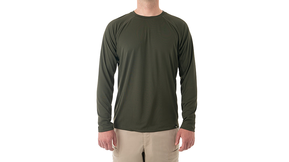 First Tactical Performance Long Sleeve T-Shirt - Mens, OD Green, 2XL, 111504-830-XXL-R