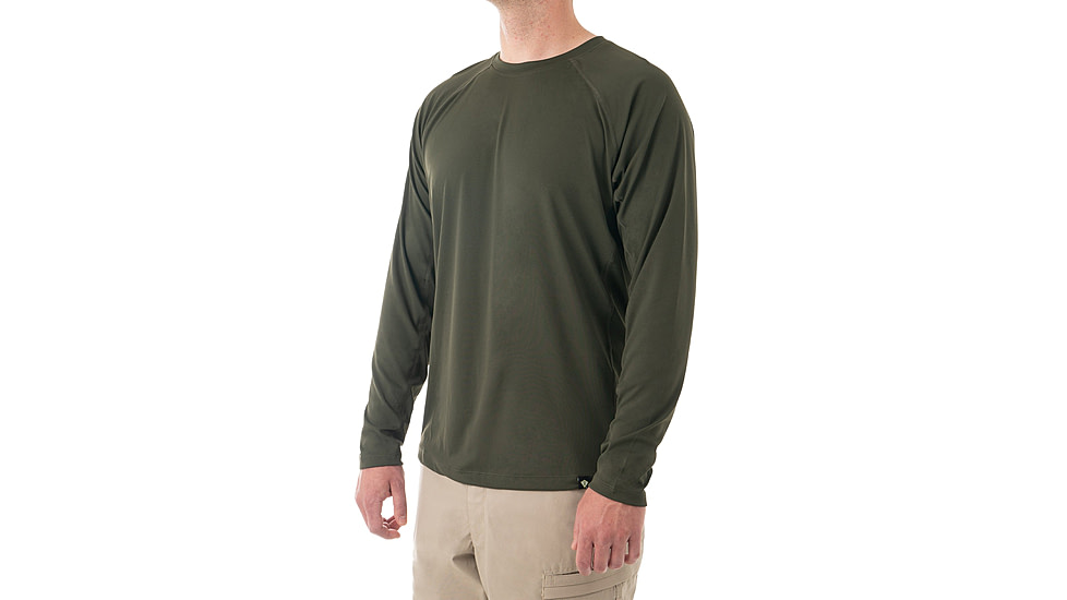First Tactical Performance Long Sleeve T-Shirt - Mens, Regular, OD Green, 4XL, 111504-830-4XL-R