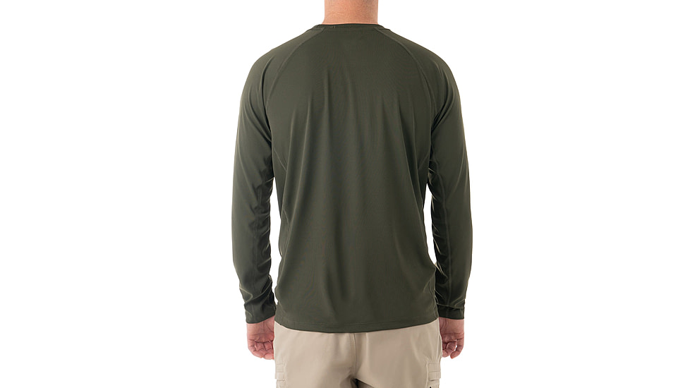 First Tactical Performance Long Sleeve T-Shirt - Mens, Regular, OD Green, 4XL, 111504-830-4XL-R