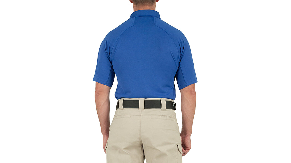 First Tactical Performance Short Sleeve Polo - Mens, Academy Blue, Tall/Large, 112509-691-L-T
