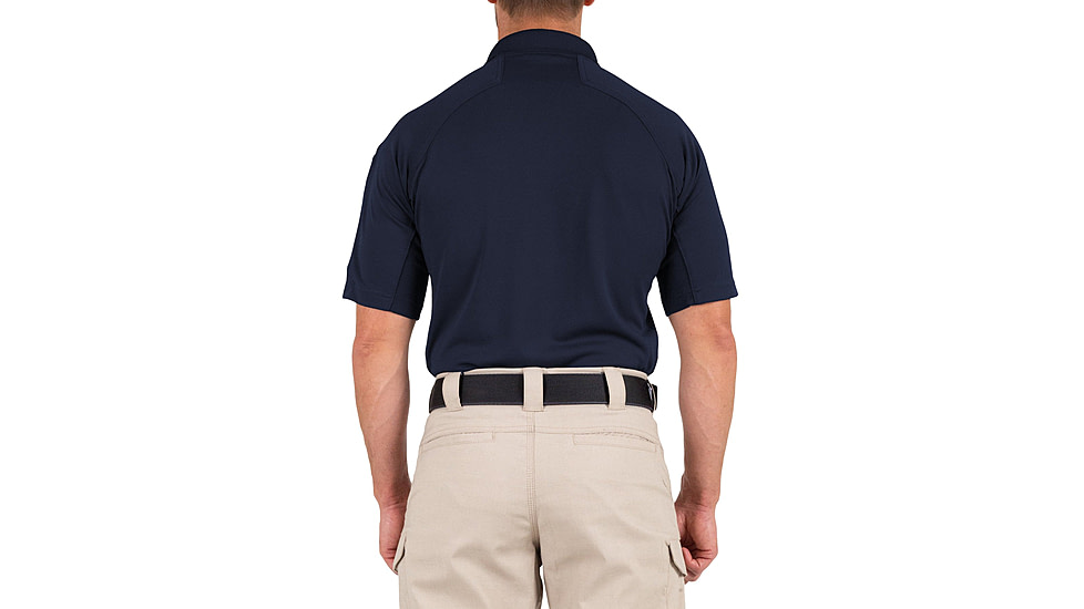 First Tactical Performance Short Sleeve Polo - Men's, Tall, Midnight Navy, 2XL, 112509-729-XXL-T