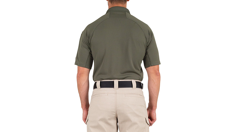 First Tactical Performance Short Sleeve Polo - Men's, Tall, OD Green, 2XL, 112509-830-XXL-T