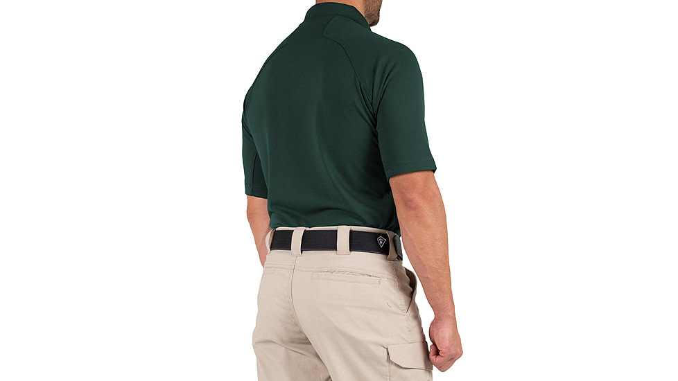 First Tactical Performance Short Sleeve Polo - Men's, Tall, Spruce Green, 2XL, 112509-812-XXL-T