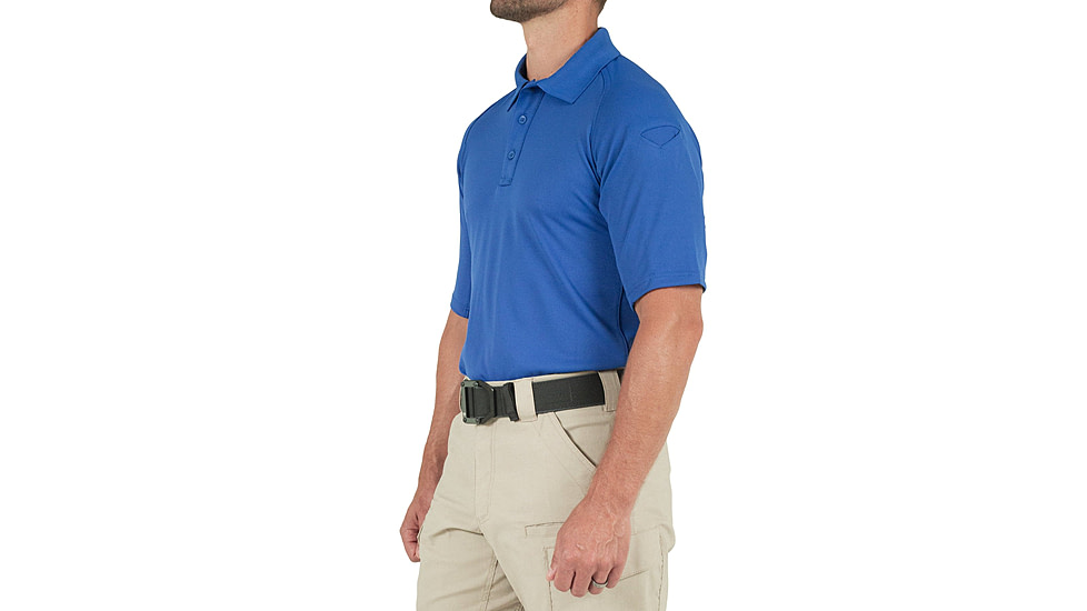First Tactical Performance Short Sleeve Polo - Mens, Tall, Academy Blue, 5XL, 112509-691-5XL-T