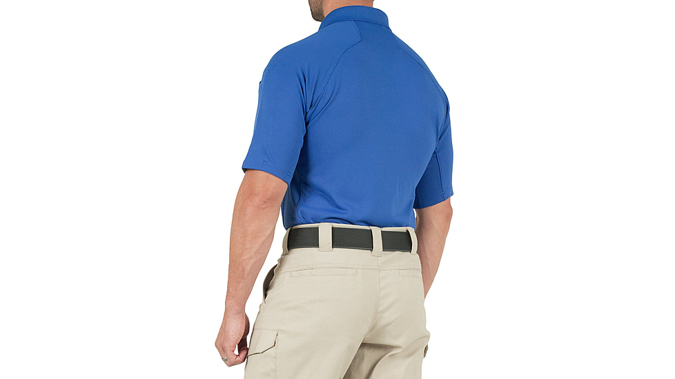 First Tactical Performance Short Sleeve Polo - Mens, Tall, Academy Blue, 5XL, 112509-691-5XL-T