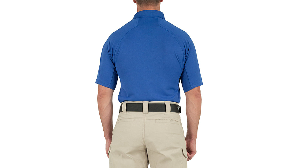 First Tactical Performance Short Sleeve Polo - Mens, Tall, Academy Blue, 5XL, 112509-691-5XL-T