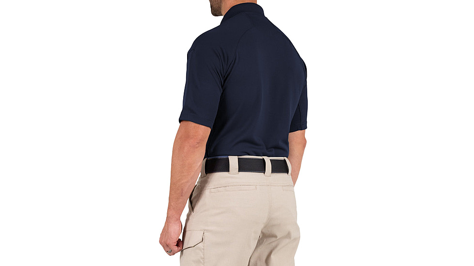 First Tactical Performance Short Sleeve Polo - Mens, Tall, Midnight Navy, 6XL, 112509-729-6XL-T