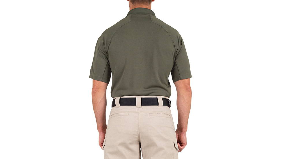 First Tactical Performance Short Sleeve Polo - Mens, Tall, OD Green, 6XL, 112509-830-6XL-T