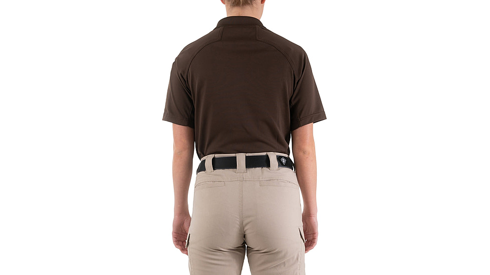 First Tactical Performance Short Sleeve Polo - Womens, Kodiak Brown, 3XL, 122509-182-3XL