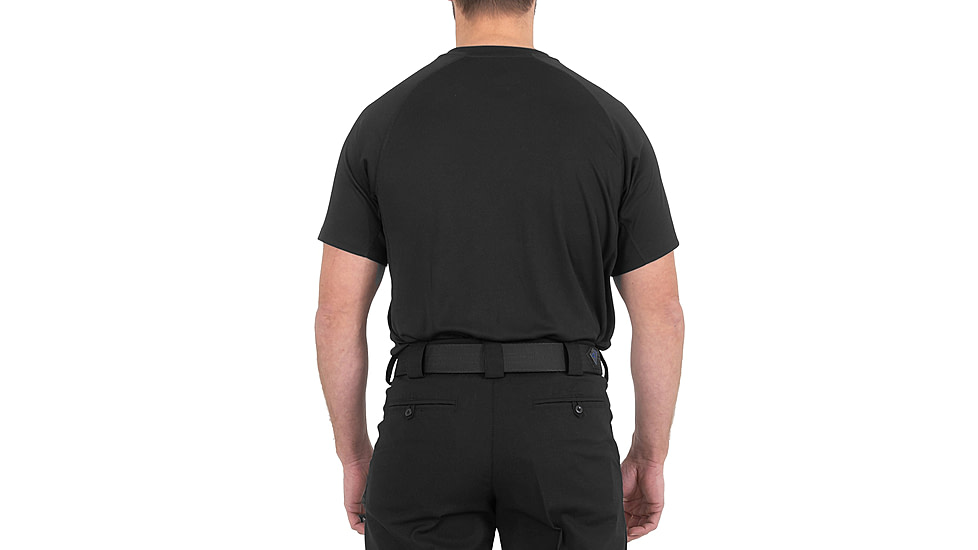 First Tactical Performance Short Sleeve T-Shirt - Mens, Black, Regular/4XL, 112503-019-4XL