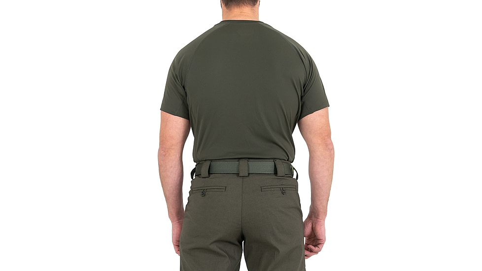 First Tactical Performance Short Sleeve T-Shirt - Mens, OD Green, 4XL, 112503-830-4XL