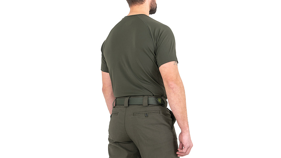 First Tactical Performance Short Sleeve T-Shirt - Mens, OD Green, 4XL, 112503-830-4XL