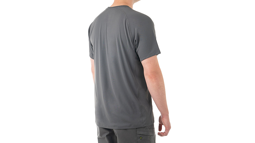 First Tactical Performance Short Sleeve T-Shirt - Mens, Wolf Grey, Regular/3XL, 112503-036-3XL
