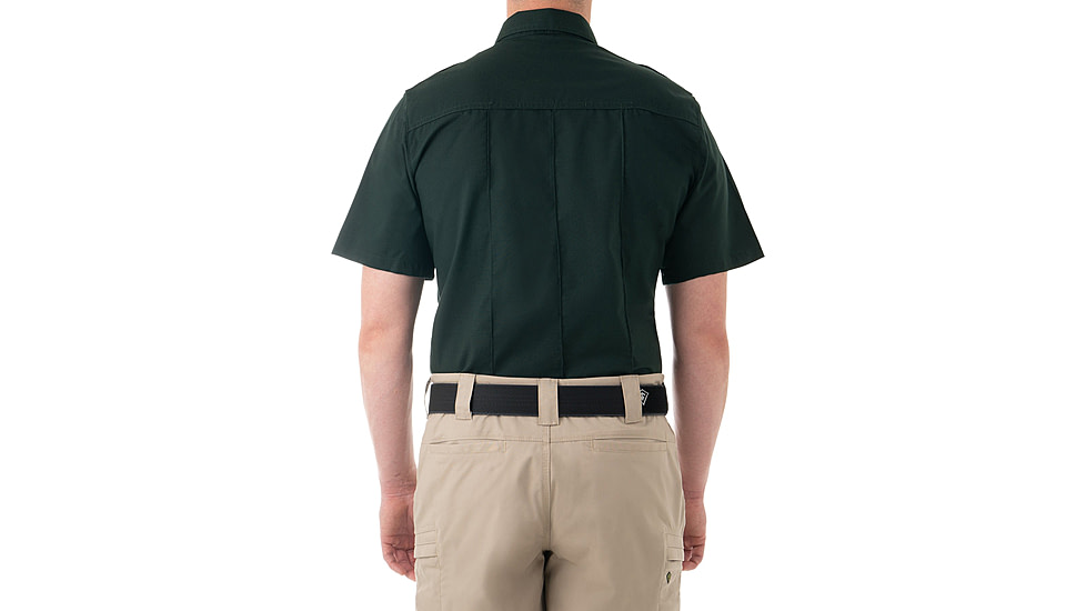 First Tactical Pro Duty Short Sleeve Shirt - Mens, Spruce Green, Regular/2XL, 112001-812-XXL-R