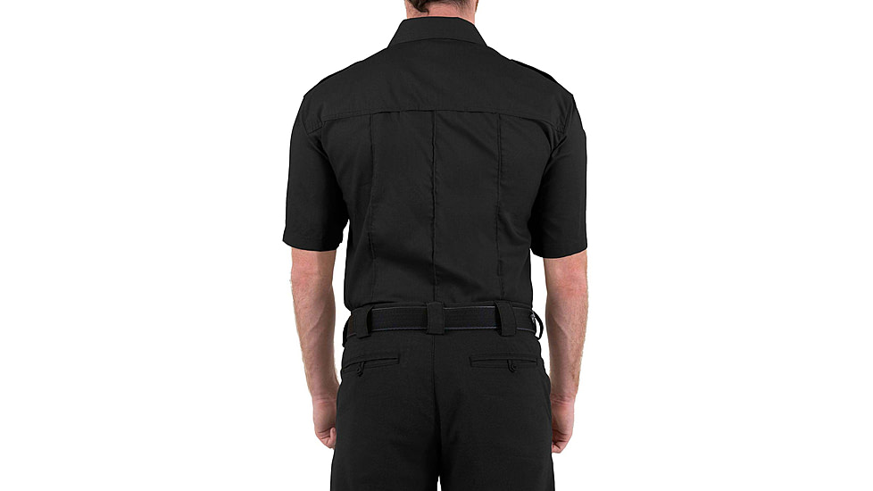 First Tactical Pro Duty Short Sleeve Shirt - Mens, Regular, Black, Medium, 112001-019-M-R