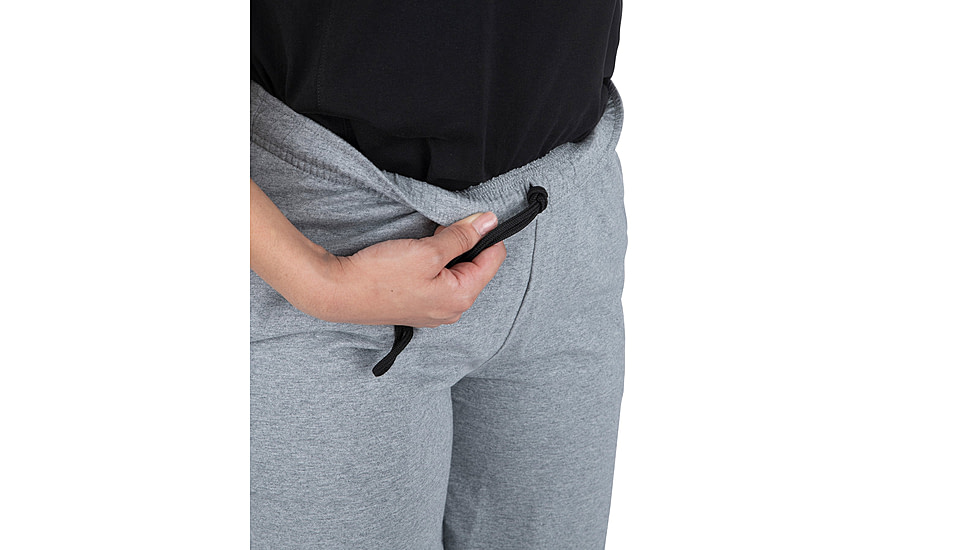 First Tactical PT Tactic Cotton Short - Womens, Heather Grey, Large, 125008-016-L