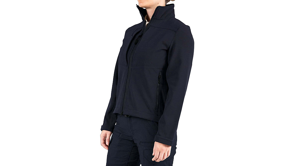 First Tactical Softshell Short Jacket - Womens, Midnight Navy, Small, 128503-729-S