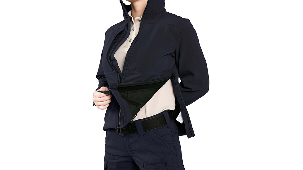 First Tactical Softshell Short Jacket - Womens, Midnight Navy, Small, 128503-729-S