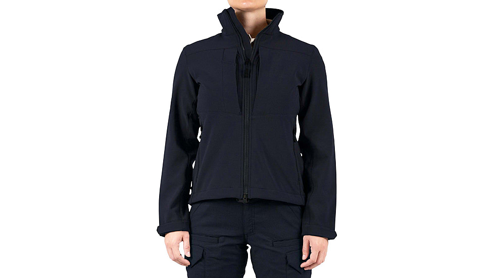 First Tactical Softshell Short Jacket - Womens, Midnight Navy, Small, 128503-729-S