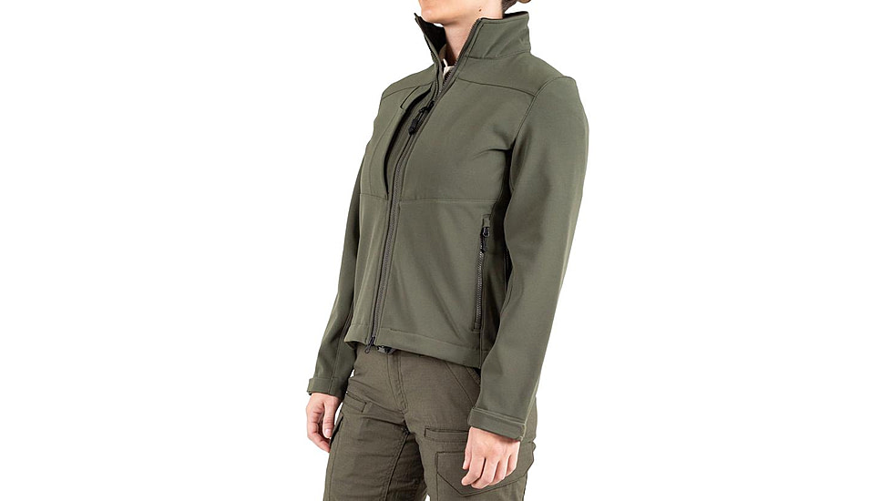 First Tactical Softshell Short Jacket - Womens, OD Green, 2XL, 128503-830-XXL