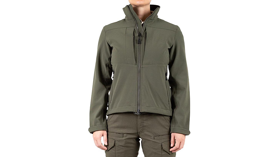 First Tactical Softshell Short Jacket - Womens, OD Green, 2XL, 128503-830-XXL