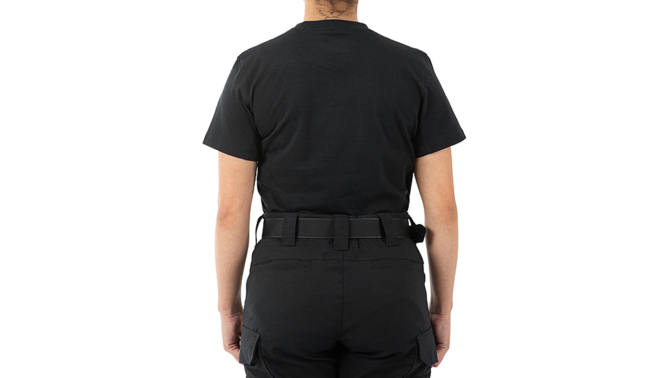 First Tactical Tactic Cotton Short Sleeve Tee - Womens, Black, Large, 122501-019-L