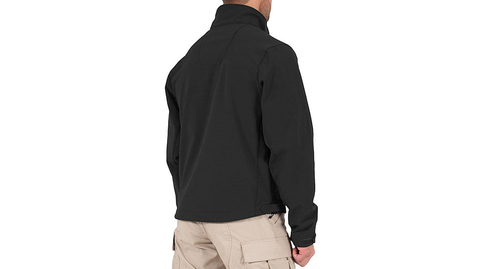 First Tactical Tactics Softshell Short Jacket - Mens, Black, Tall, 3X-Large, 118503-019-3XL-T