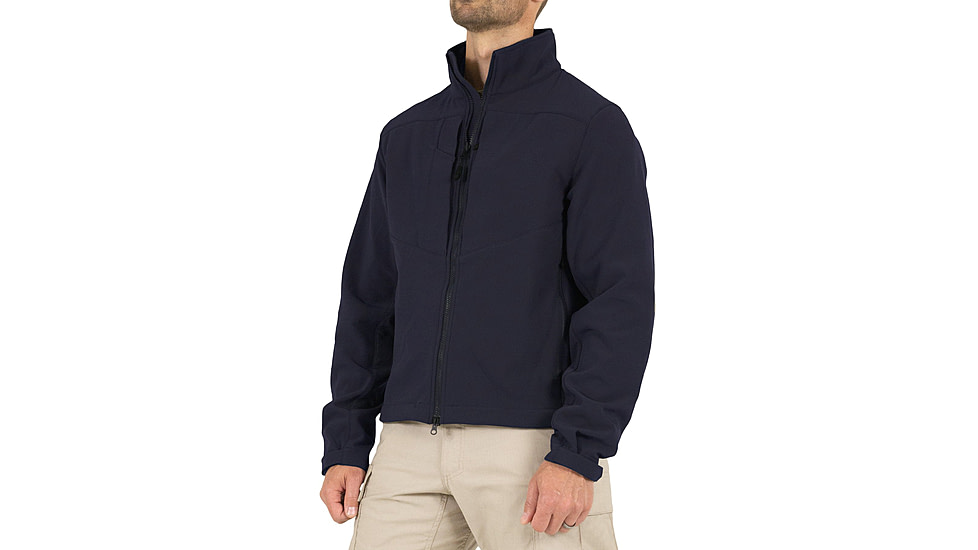 First Tactical Tactics Softshell Short Jacket - Mens, Midnight Blue, Tall, Large, 118503-729-L-T