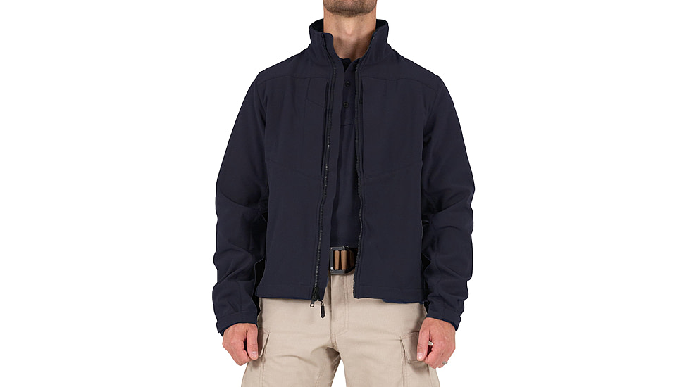 First Tactical Tactics Softshell Short Jacket - Mens, Midnight Blue, Tall, Large, 118503-729-L-T