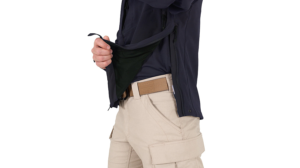 First Tactical Softshell Short Jacket - Men's, Tall, Midnight Navy, Large, 118503-729-L-T