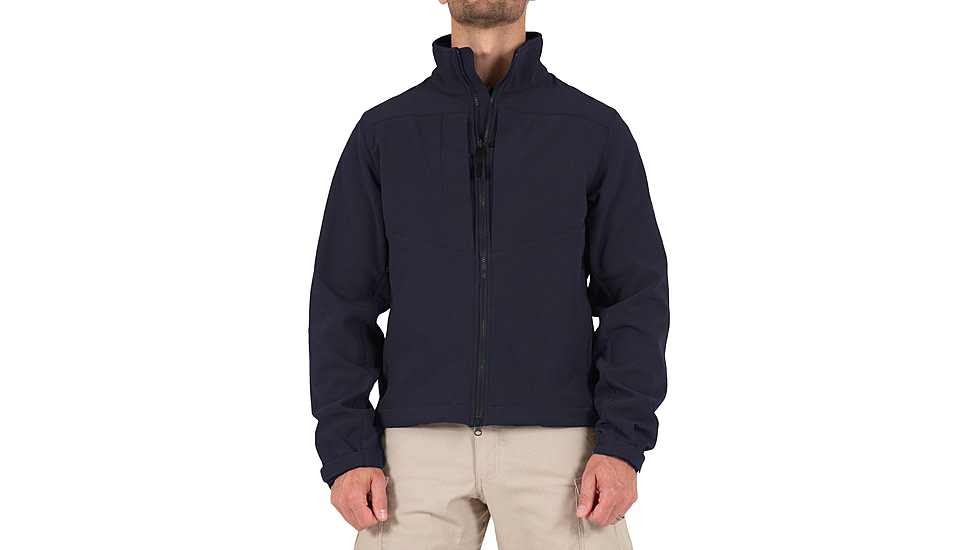 First Tactical Tactics Softshell Short Jacket - Mens, Midnight Blue, Tall, Large, 118503-729-L-T