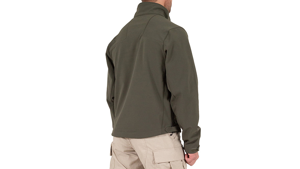 First Tactical Tactics Softshell Short Jacket - Mens, OD Green, Tall, 2X-Large, 118503-830-XXL-T