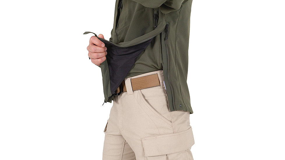 First Tactical Softshell Short Jacket - Men's, Tall, OD Green, 2XL, 118503-830-XXL-T