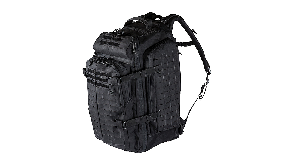 First Tactical Tactix 3-Day Plus Backpack 62L, Black, One Size, 180035-019-1SZ