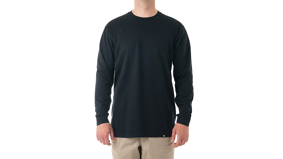 First Tactical Tactix Cotton Long Sleeve Tee - Men's, Midnight Navy, Extra Small, 111505-729-XS