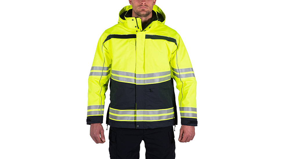 First Tactical Tactix High-Vis Parka - Mens, Midnight Blue, Tall, 3X-Large, 118505-729-3XL-T