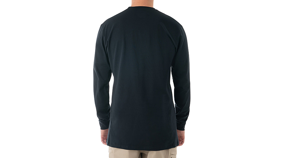 First Tactical Tactix Long Sleeve Chest Pocket T-Shirt - Men's, Midnight Navy, 3XL, 111510-729-3XL