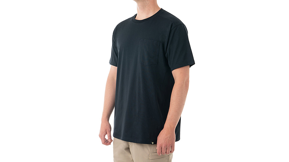 First Tactical Tactix Short Sleeve Chest Pocket T-Shirts - Mens, Midnight Blue, Regular/3XL, 112521-729-3XL