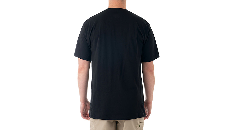 First Tactical Tactix Short Sleeve Chest Pocket T-Shirts - Mens, Midnight Blue, Regular/3XL, 112521-729-3XL