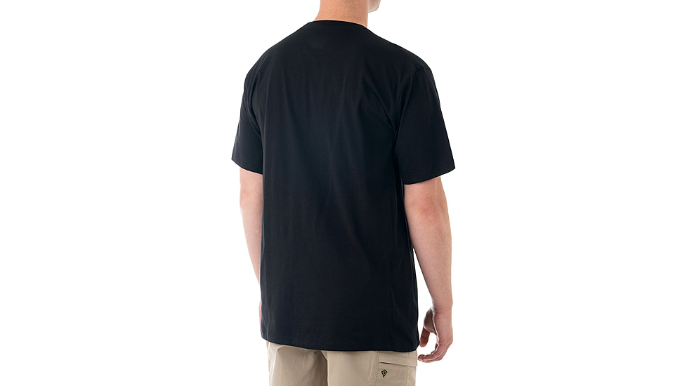 First Tactical Tactix Short Sleeve Chest Pocket T-Shirts - Mens, Midnight Blue, Regular/3XL, 112521-729-3XL
