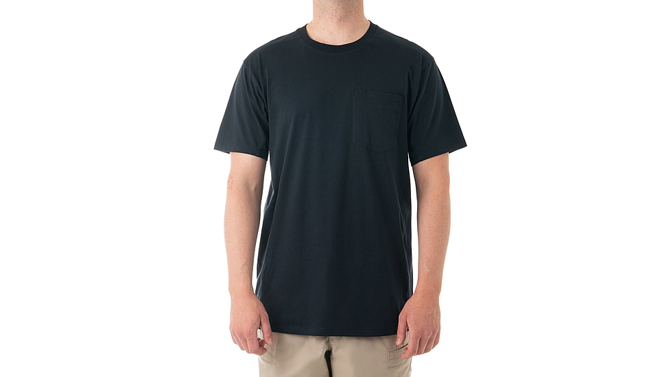 First Tactical Tactix Short Sleeve Chest Pocket T-Shirts - Men's, Midnight Navy, 3XL, 112521-729-3XL