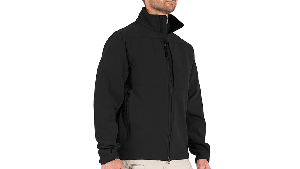 First Tactical Tactix Softshell Jacket - Mens, Black, Regular, 5X-Large, 118501-019-5XL-R