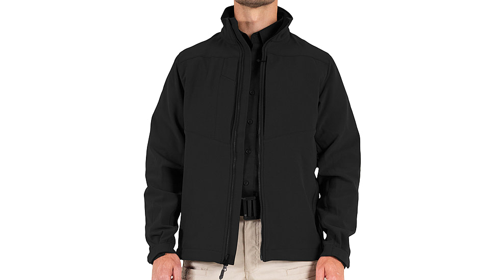 First Tactical Tactix Softshell Jacket - Mens, Black, Regular, 5X-Large, 118501-019-5XL-R