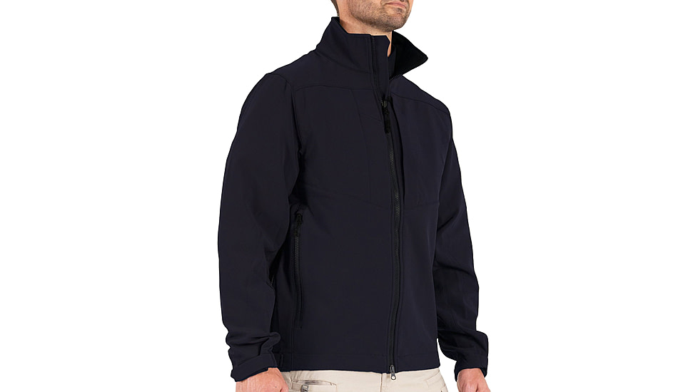 First Tactical Tactix Softshell Jacket - Men's, Tall, Midnight Navy, 3XL, 118501-729-3XL-T