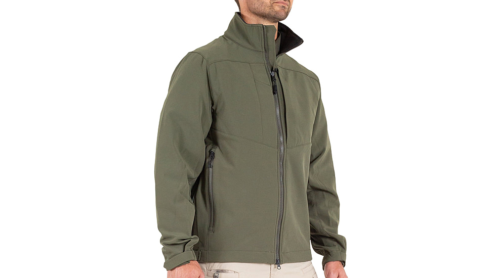 First Tactical Tactix Softshell Jacket - Mens, OD Green, 2XL, R, 118501-830-XXL-R