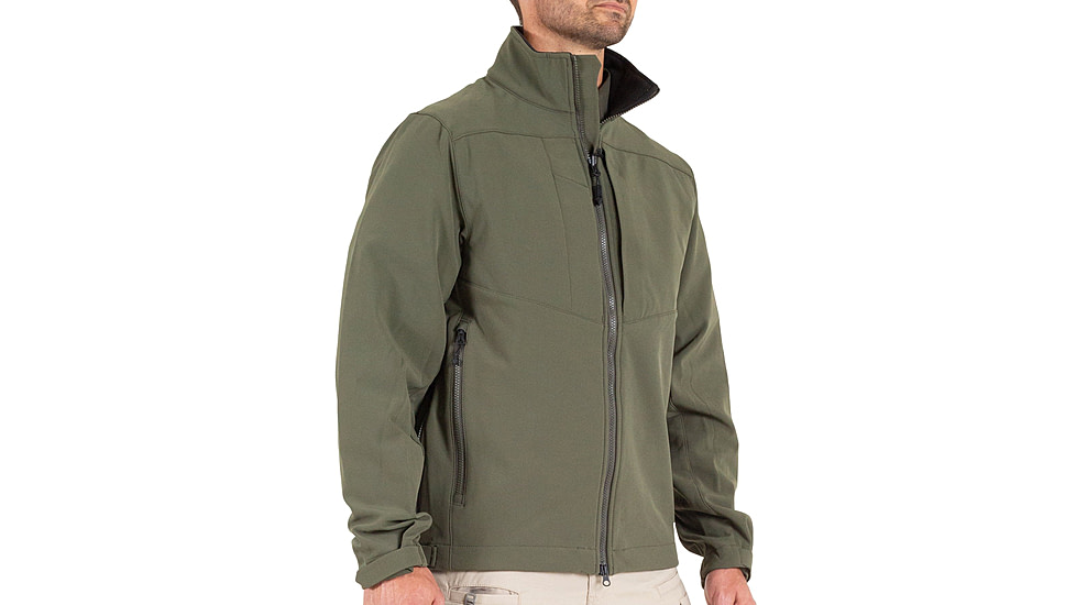 First Tactical Tactix Softshell Jacket - Men's, Regular, OD Green, 5XL, 118501-830-5XL-R