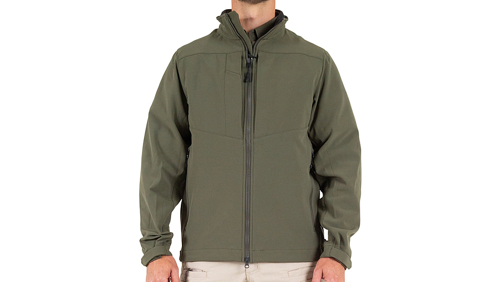 First Tactical Tactix Softshell Jacket - Mens, OD Green, Regular, 5X-Large, 118501-830-5XL-R