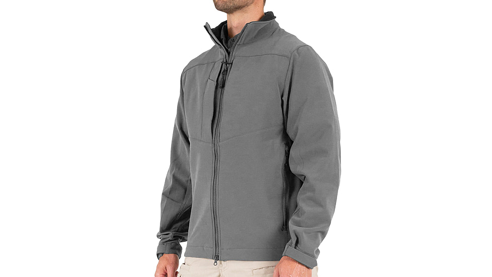 First Tactical Tactix Softshell Jacket - Mens, Wolf Grey, Regular, 5X-Large, 118501-036-5XL-R